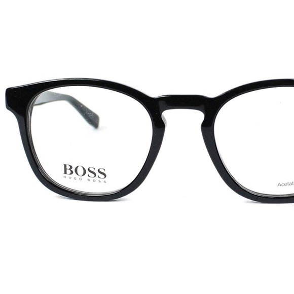 New Hugo Boss Frames Black 0804 128 Mens Acetate - Picture 3 of 8